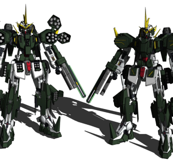 精细机器人机甲模型 高达 (13)